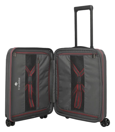 Travelite Dynamic S exp antracitový kabinový kufr