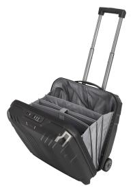 Travelite Elvaa 2w Business wheeler Black kufr + kosmetická taštička zdarma