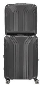 Travelite Elvaa 2w Business wheeler Black kufr + kosmetická taštička zdarma