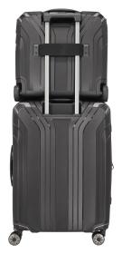 Travelite Elvaa 2w Business wheeler Black kufr + kosmetická taštička zdarma