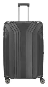 Travelite Elvaa 4w L Black kufr + kosmetická taštička zdarma