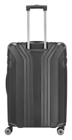 Travelite Elvaa 4w L Black kufr + kosmetická taštička zdarma