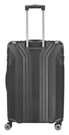 Travelite Elvaa 4w L Black kufr + kosmetická taštička zdarma
