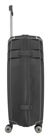 Travelite Elvaa 4w L Black kufr + kosmetická taštička zdarma