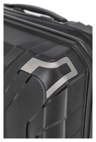Travelite Elvaa 4w L Black kufr + kosmetická taštička zdarma