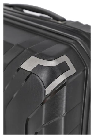 Travelite Elvaa 4w L Black kufr + kosmetická taštička zdarma