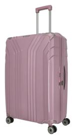 Travelite Elvaa 4w L Rosé kufr + kosmetická taštička zdarma Travelite Elvaa 4w L Rosé kufr + kosmetická taštička zdarma