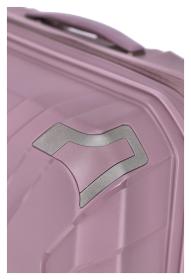 Travelite Elvaa 4w L Rosé kufr + kosmetická taštička zdarma