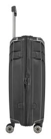 Travelite Elvaa 4w M Black kufr + kosmetická taštička zdarma