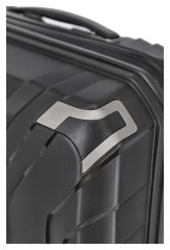 Travelite Elvaa 4w M Black kufr + kosmetická taštička zdarma