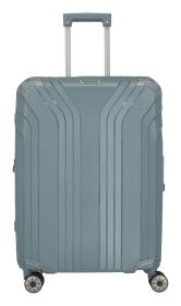 Travelite Elvaa 4w M Blue/grey kufr + kosmetická taštička zdarma