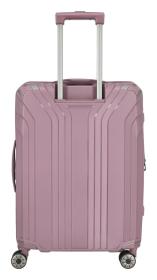 Travelite Elvaa 4w M Rosé kufr + kosmetická taštička zdarma