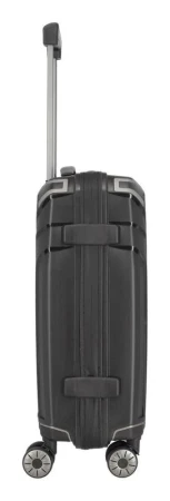Travelite Elvaa 4w S Black kufr + kosmetická taštička zdarma