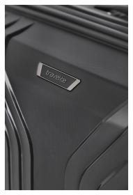 Travelite Elvaa 4w S Black kufr + kosmetická taštička zdarma