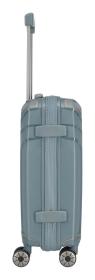 Travelite Elvaa 4w S Blue/grey kufr + kosmetická taštička zdarma
