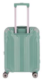 Travelite Elvaa 4w S Green kufr + kosmetická taštička zdarma