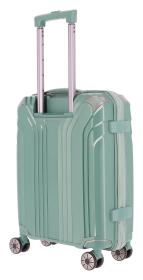 Travelite Elvaa 4w S Green kufr + kosmetická taštička zdarma
