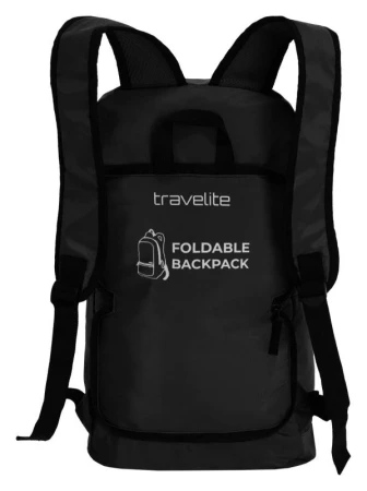 Travelite Foldable Backpack černý městský batoh