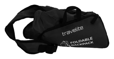 Travelite Foldable Backpack černý městský batoh