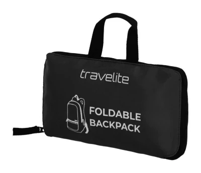 Travelite Foldable Backpack černý městský batoh