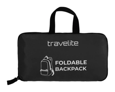 Travelite Foldable Backpack černý městský batoh