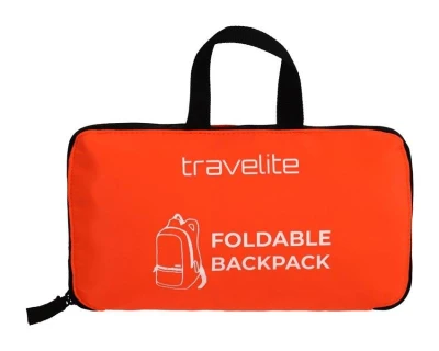 Travelite oranžový skládací batoh