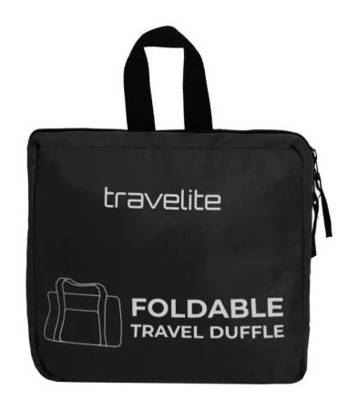 Travelite skládací černá cestovní taška