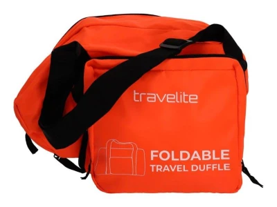 Travelite oranžová skládací cestovní taška