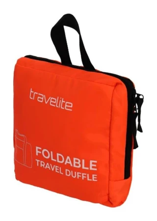 Travelite oranžová skládací cestovní taška