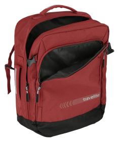 Travelite Kick Off Multibag Backpack Red batoh