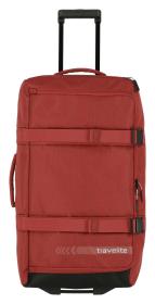Travelite Kick Off Wheeled Duffle L Red taška