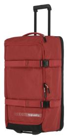 Travelite Kick Off Wheeled Duffle L Red taška
