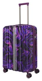 Travelite Lascana Edition M Purple Swirl + kosmetická taštička zdarma