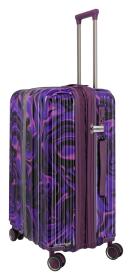 Travelite Lascana Edition M Purple Swirl + kosmetická taštička zdarma