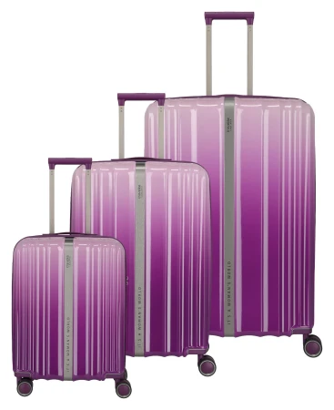 Travelite Lascana Edition S, M, L Purple Degrade sada kufrů