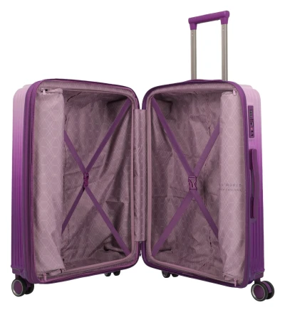 Travelite Lascana Edition S, M, L Purple Degrade sada kufrů
