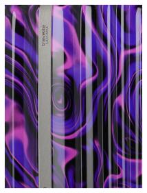 Travelite Lascana Edition S Purple Swirl + kosmetická taštička zdarma