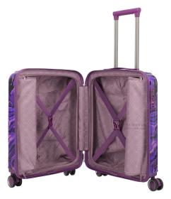 Travelite Lascana Edition S Purple Swirl + kosmetická taštička zdarma
