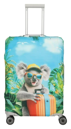 Travelite Koala M vícebarevný obal na kufr