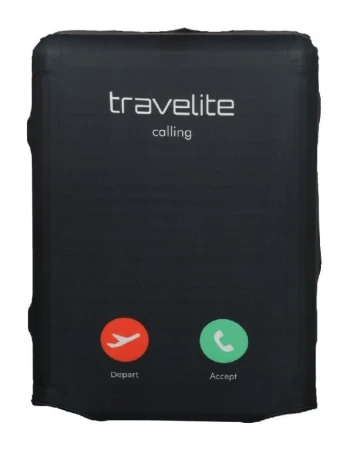 Travelite Luggage Cover S Call šedý obal na kufr