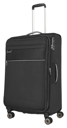 Travelite Miigo 4w L Black kufr + kosmetická taštička zdarma