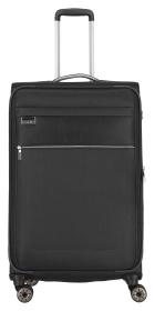 Travelite Miigo 4w L Black kufr + kosmetická taštička zdarma