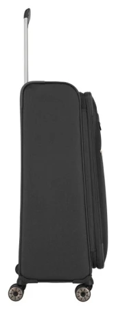 Travelite Miigo 4w L Black kufr + kosmetická taštička zdarma