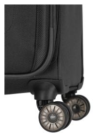 Travelite Miigo 4w L Black kufr + kosmetická taštička zdarma