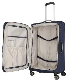 Travelite Miigo 4w L Navy/outerspace kufr + kosmetická taštička zdarma