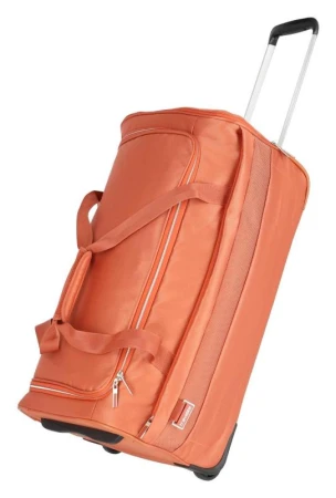 Travelite Miigo Wheeled duffle Copper/chutney taška + kosmetická taštička zdarma Travelite Miigo Wheeled duffle Copper/chutney taška + kosmetická taštička zdarma