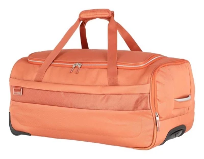 Travelite Miigo Wheeled duffle Copper/chutney taška + kosmetická taštička zdarma