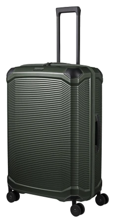 Travelite Millennium L tmavě zelený cestovní kufr