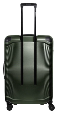 Travelite Millennium L tmavě zelený cestovní kufr