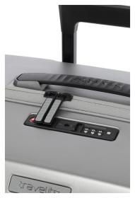 Travelite Millennium M Silver + kosmetická taštička zdarma